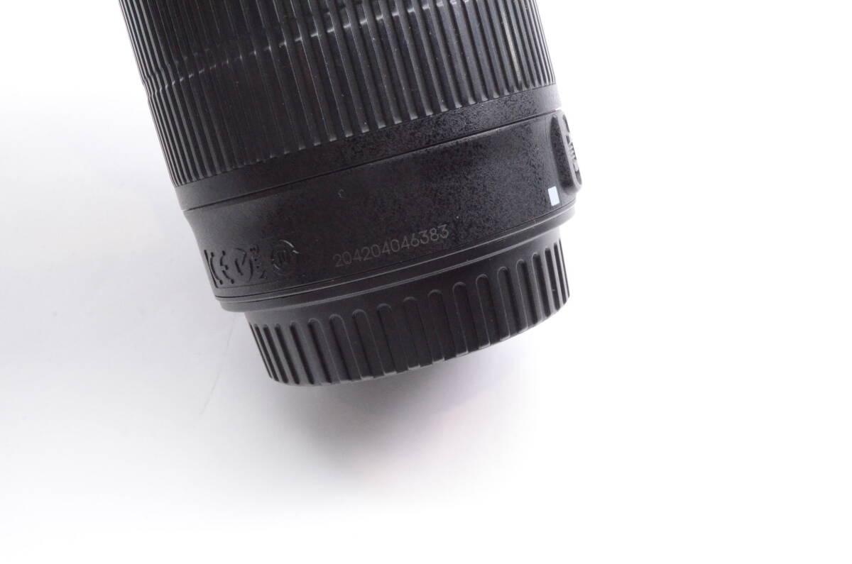 ★特上品★キヤノン CANON EF-S 18-55mm F3.5-5.6 IS STM ★完動品の画像6