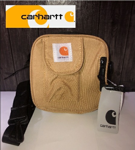 Carhartt カーハート ショルダーバッグ Essentials Bag バッグ ミニショルダーバッグ カーキ_画像1