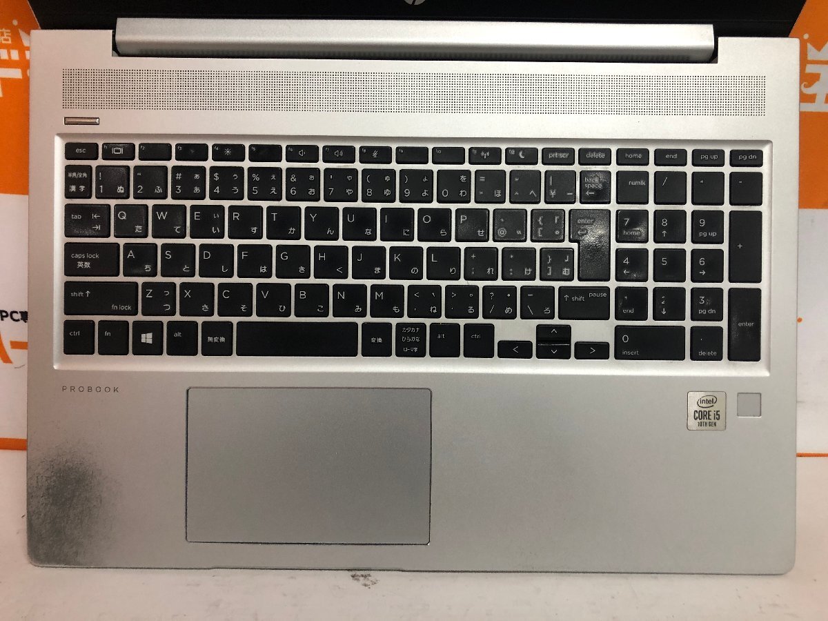 【ハード王】1円～/HP ProBook450G7 NotebookPC/Corei5-10210U/8GB/ストレージ無/8960-G11_画像3