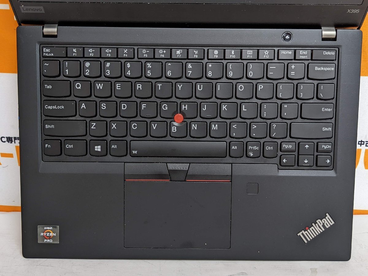 【ハード王】1円～/Lenovo ThinkPad X395 20MLCTO1WW/AMD Ryzen 7 PRO 3700U/16GB/ストレージ無/9831-D32_画像4