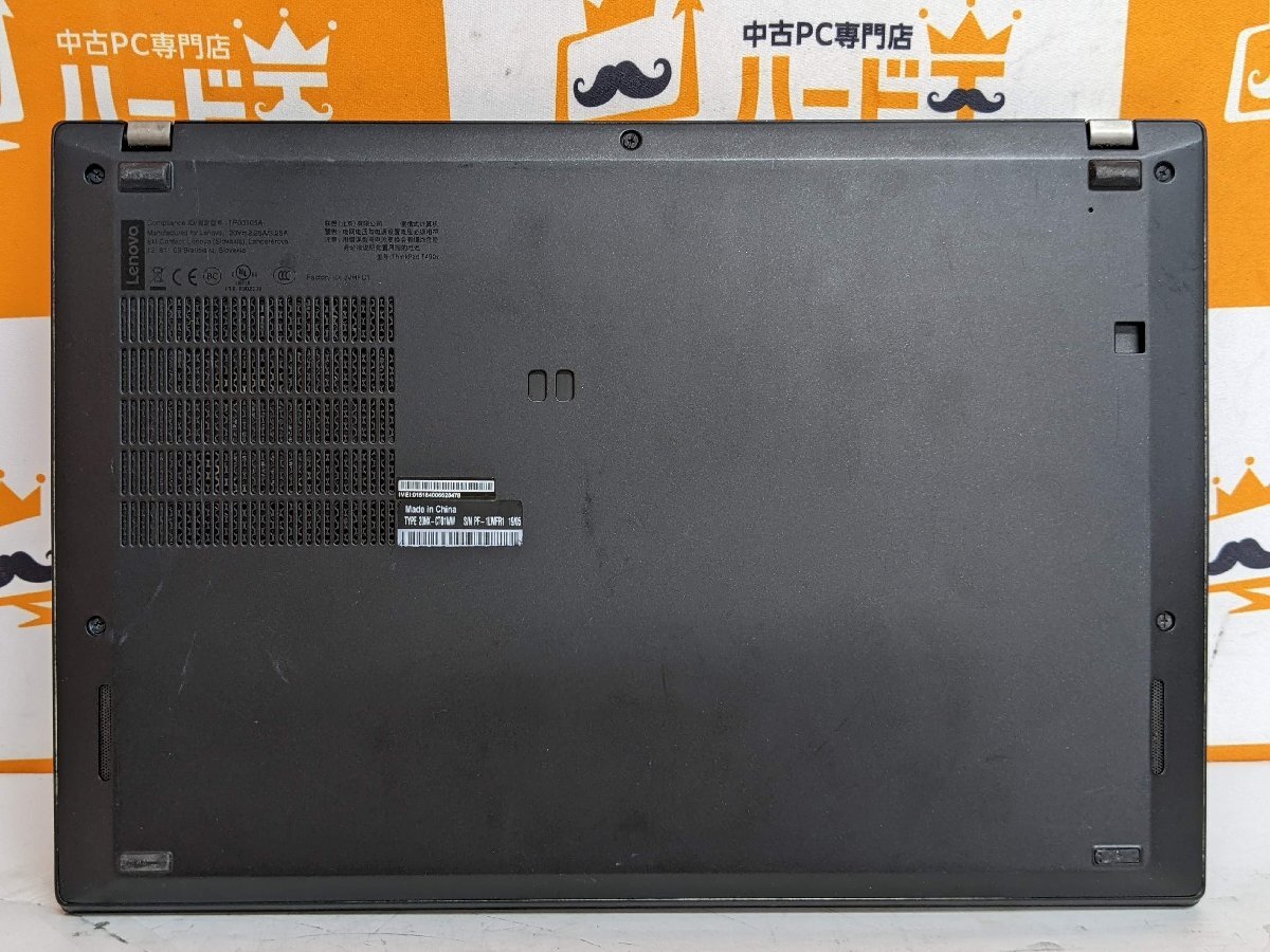 【ハード王】1円～/Lenovo ThinkPad T490s 20NXCTO1WW/Corei5-8565U/16GB/SSD256GB/9751-D32_画像8