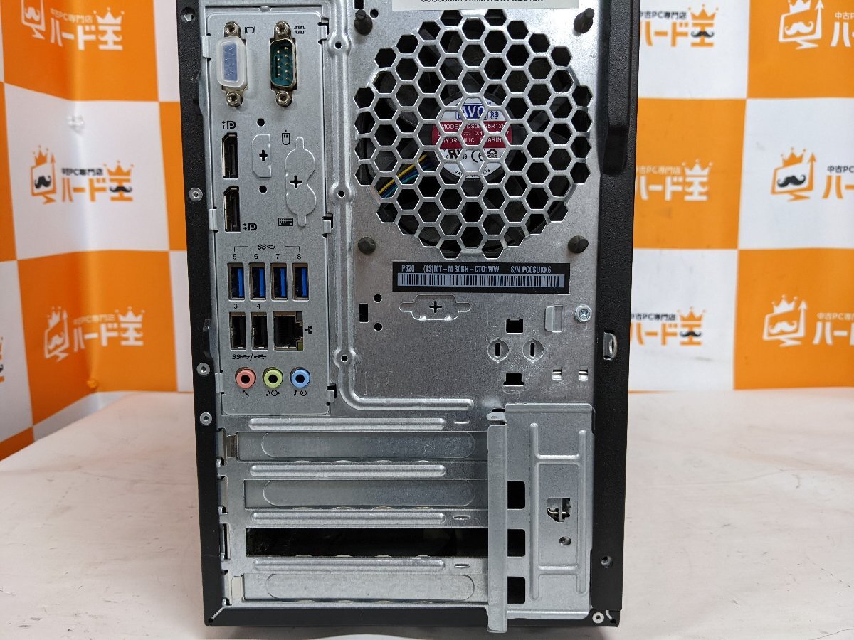 【ハード王】1円～/Lenovo ThinkStation P320 Tower 30BH-CTO1WW/Corei7-7700/8GB/ストレージ無/9786-J_画像7
