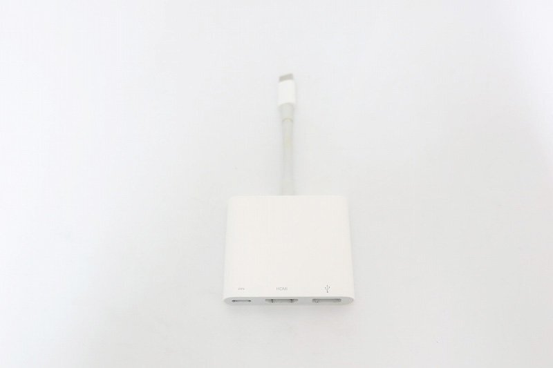 ☆1円スタート/Apple USB-C デジタルAV マルチポートアダプタ/MUF82ZA/A/中古【B】の画像2