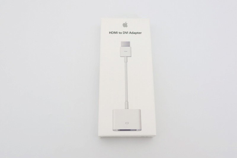 ☆1円スタート/Apple HDMI-DVIアダプタ/MJVU2ZA/A/中古【S】の画像2