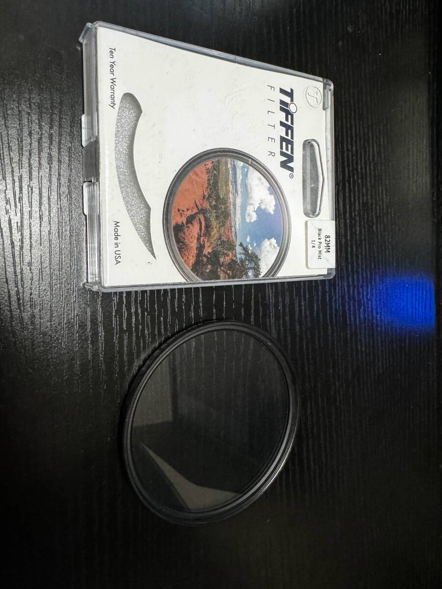 【美品】Tiffen ティッフェン 82mm BLACK PRO-MIST 1/4 FILTER【ブラックプロミスト】_画像1