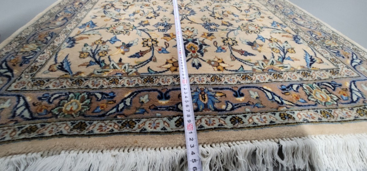 ペルシャ絨毯 カシャン産 ランナー クリーニング済み 綺麗な状態 本物保証 サイズ:290cm×100cm オススメの画像8