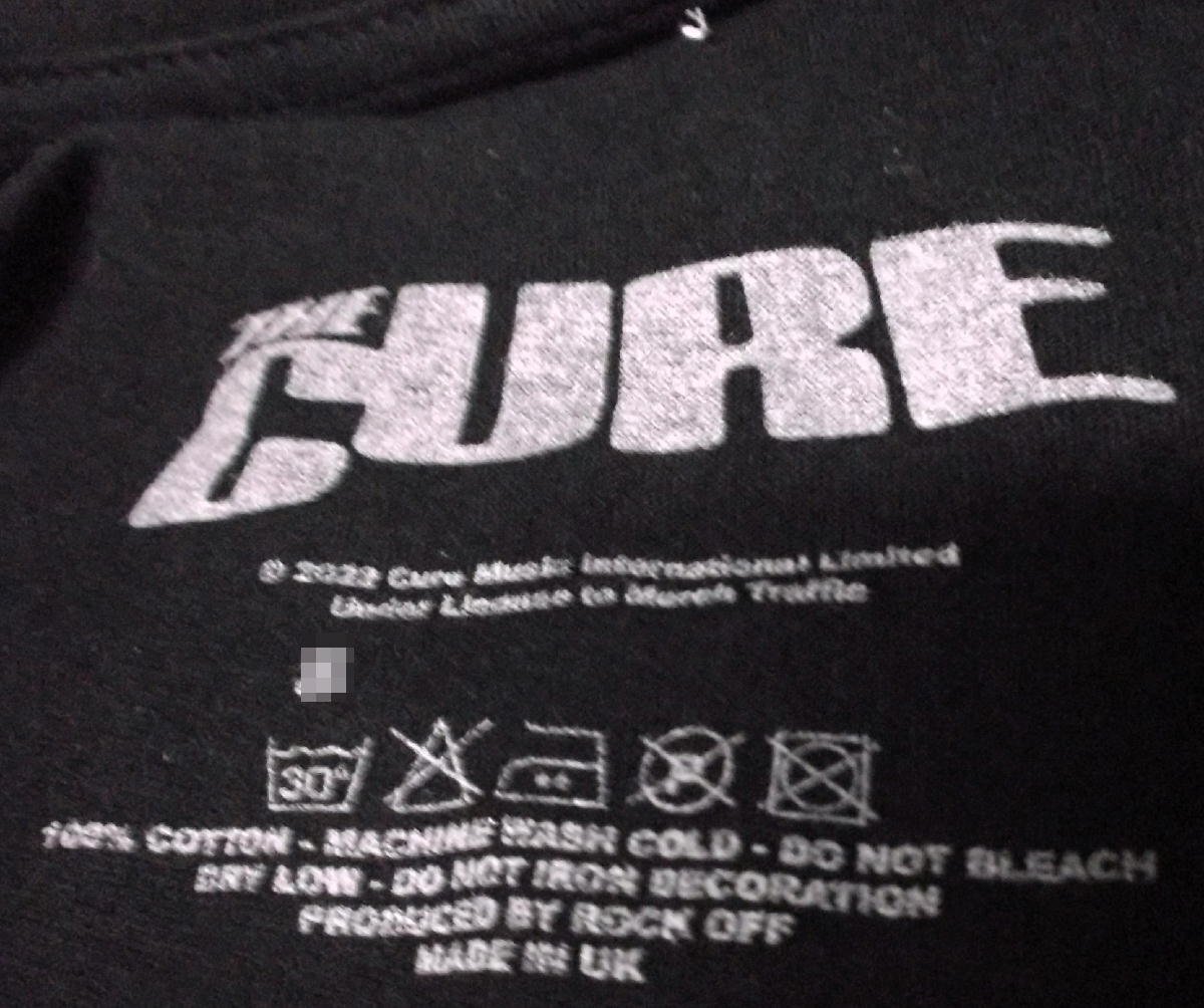 ★ザ・キュアー Tシャツ The CURE ROBERT - XL 新品,正規品 gothicの画像3