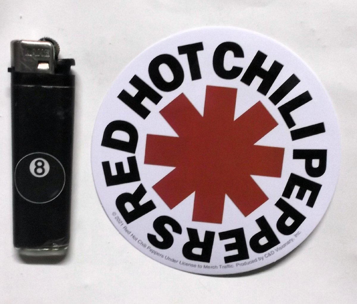 * red hot Chile pepper z sticker Red Hot Chili Peppers 2 pieces set regular goods Mother\'s Milk Blood Sugar Sex Magik