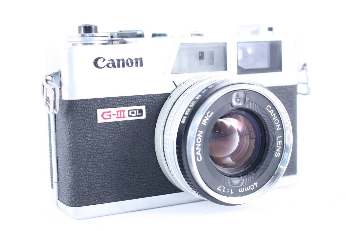 ★実用美品★キャノン CANON Canonet QL17 G-Ⅲ ★露出計・シャッター全速OK★#F250_画像1