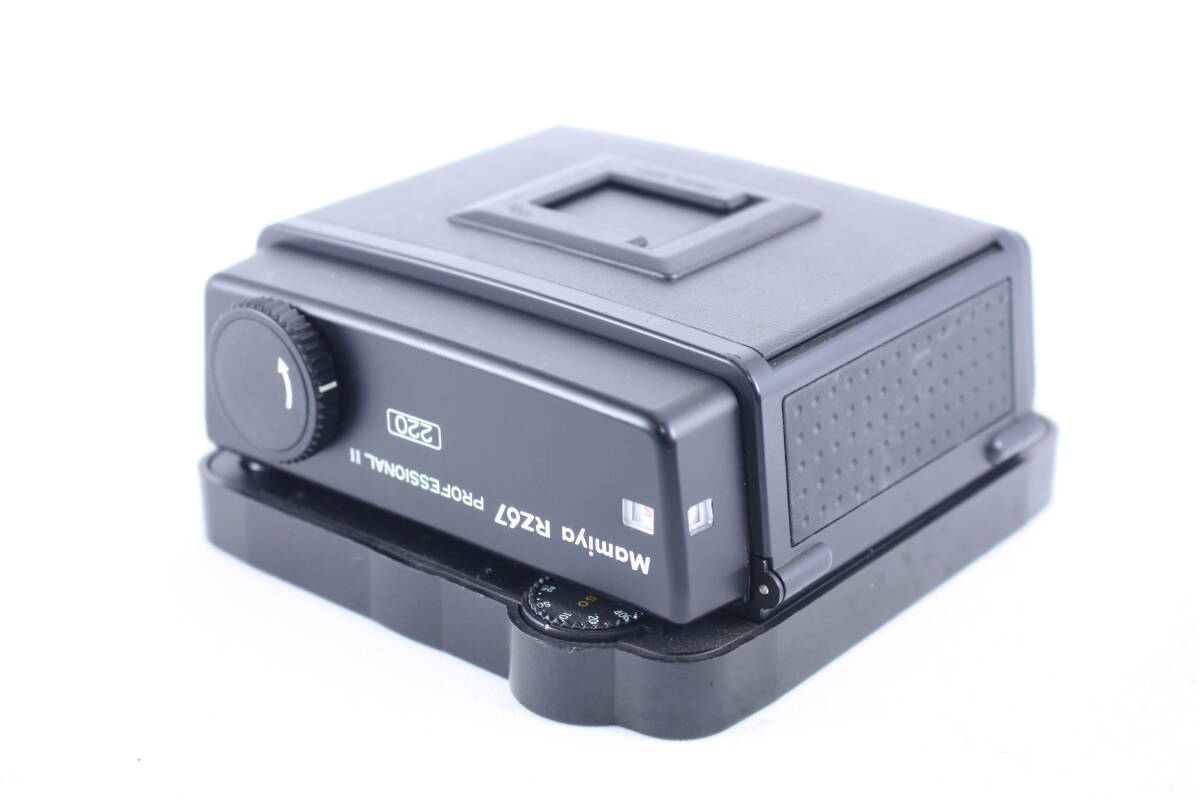 ★極美品★マミヤ MAMIYA RZ67 PROFESSIONAL II 220 ロールフィルムホルダー ★動作OK★#F320