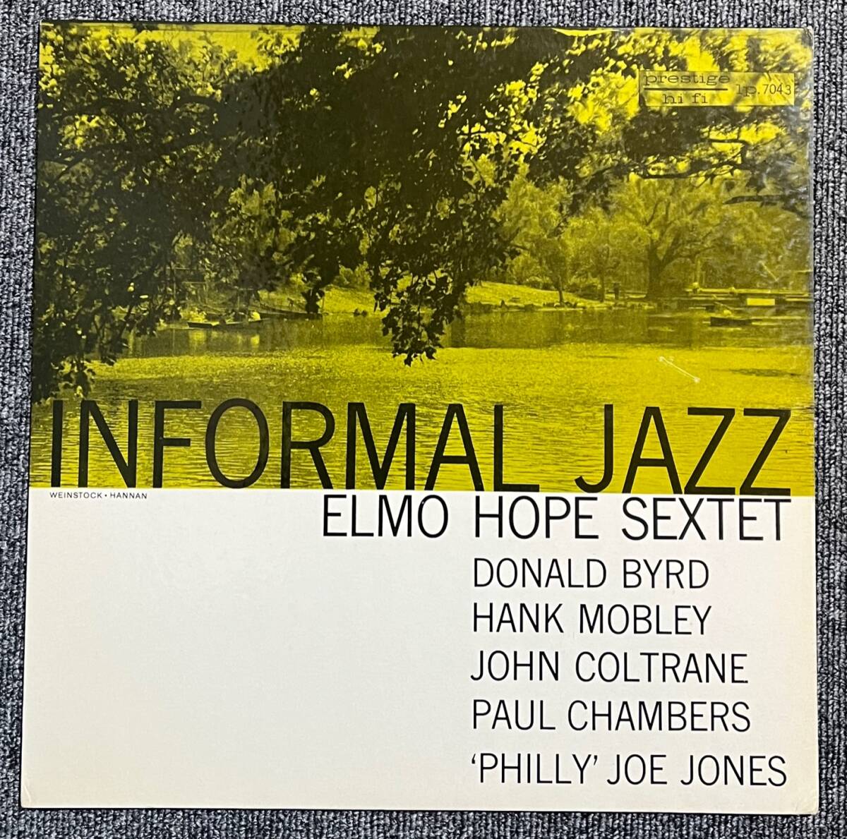 【オリジナル/極美品】『 Informal Jazz 』 Elmo Hope Donald Byrd Hank Mobley John Coltrane エルモ・ホープ ジョン・コルトレーン_画像1