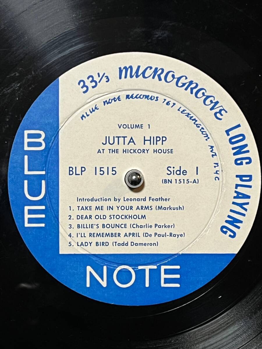 【オリジナル】『 At The Hickory House Volume 1 』 Jutta Hipp Ed Thigpen Peter Ind ユタ・ヒップ エド・シグペン_画像7