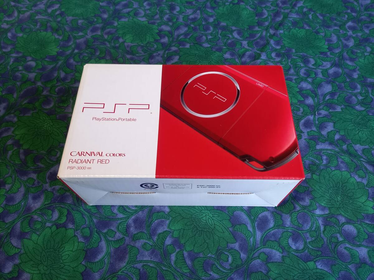 新品・未使用・本体確認　PSP-3000RR ラディアント レッド　プレーステーションポータブル 　美品