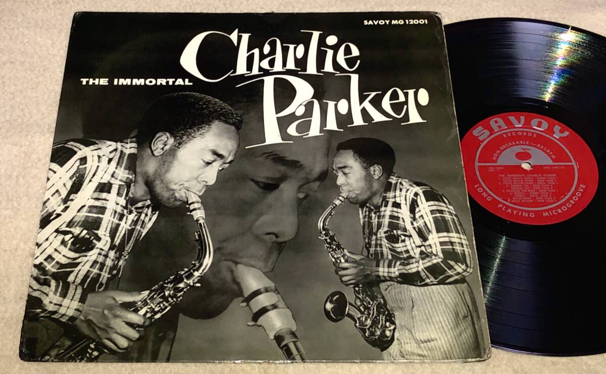 期間限定値下●赤溝Mono完オリ Charlie Parker / The Immortal Miles Davis,Max Roach,Dizzy Gillespie,Bud Powell,John Lewis,Tiny Grimesの画像1