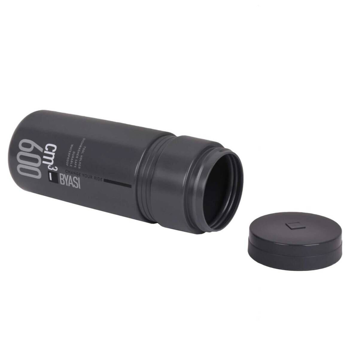 Elite Byasi 2.0 Bottle Box for Tools 600ml dark grey(エリート ビアーシ) 600ml ダークグレー 収納ツール ボトル ストレージ 新品_画像2