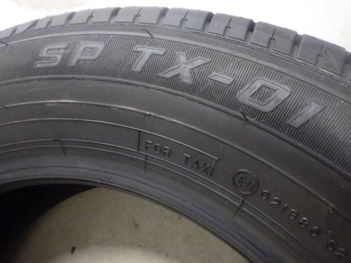 ダンロップ☆SPTX-01☆185/65R15☆4本セット☆2022年製☆2021年製☆溝あり☆Y9729☆S1Fの画像5