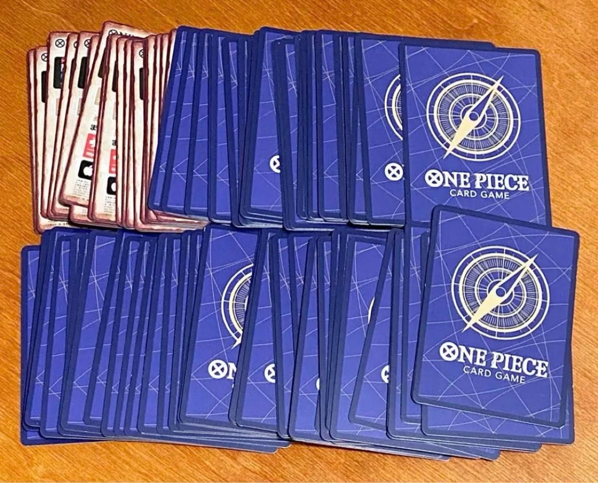 ワンピースカード　ノーマルカード100枚まとめ売り　＋α(リーダーカード2枚、SR1枚)