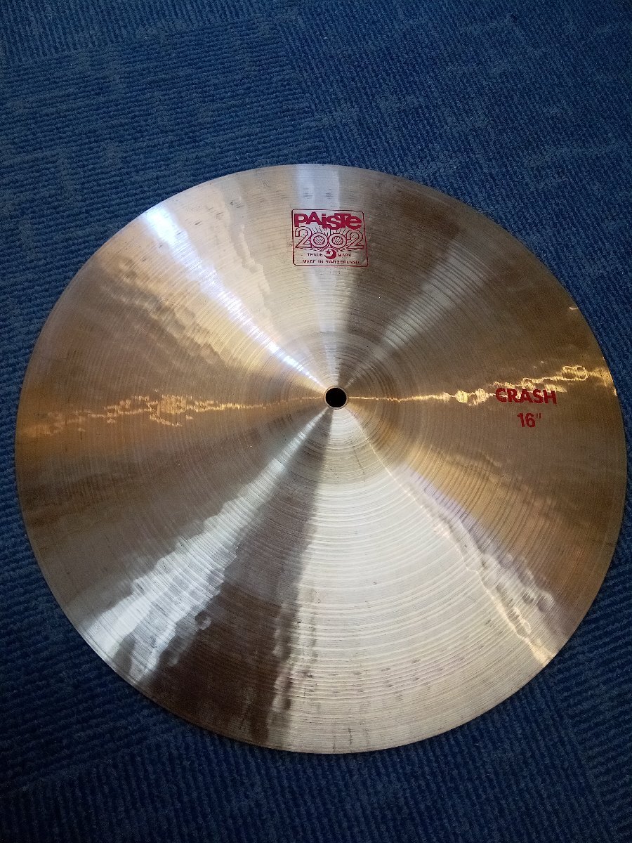 ４．PAiSTE　パイステ　2002 16inch　Crash　割れあり中古品_画像1