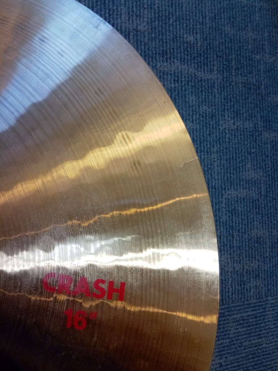 ４．PAiSTE　パイステ　2002 16inch　Crash　割れあり中古品_画像4