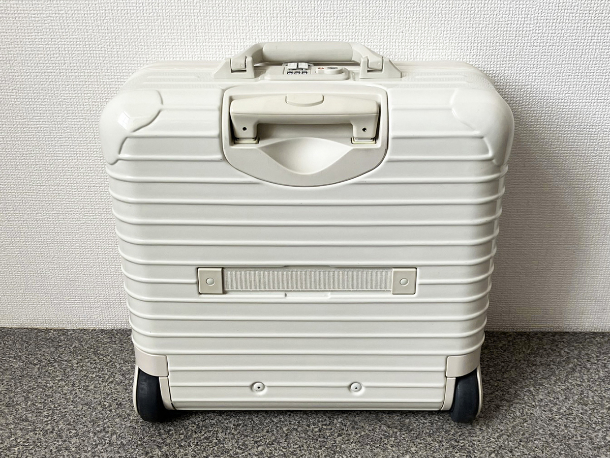 ユナイテッドアローズ 別注 RIMOWA SALSA ECRU リモワ サルサ エクリュ 23L 2輪 ビジネス トローリー スーツケース/topas トパーズの画像2