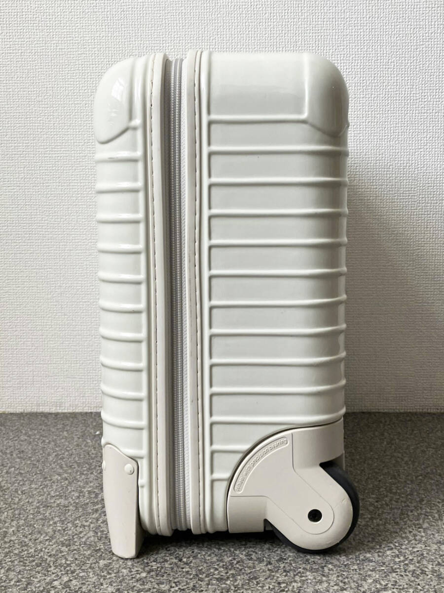 ユナイテッドアローズ 別注 RIMOWA SALSA ECRU リモワ サルサ エクリュ 23L 2輪 ビジネス トローリー スーツケース/topas トパーズの画像6