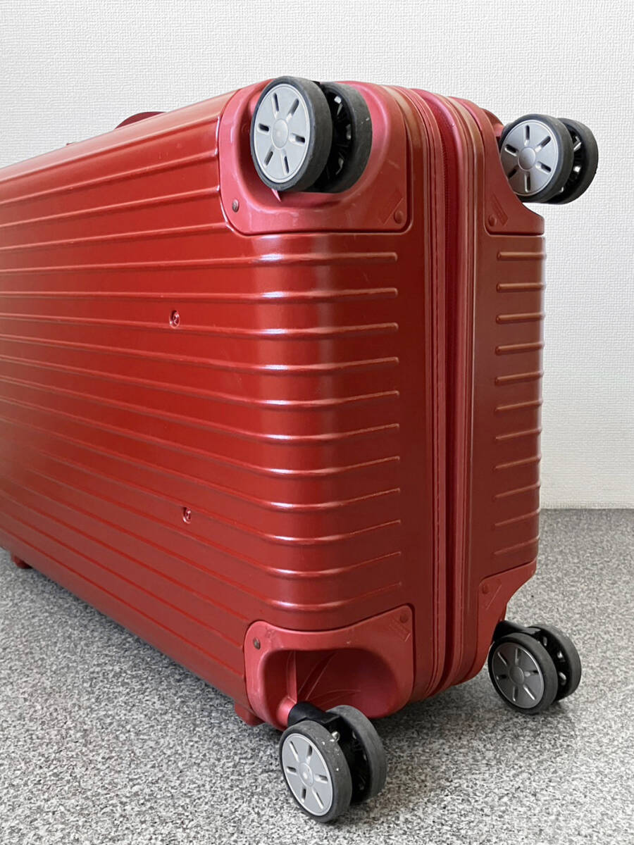 RIMOWA SALSA リモワ サルサ レッド 4輪 78L スーツケース/エッセンシャル essential オリジナル original キャビン air エアー ライトの画像7