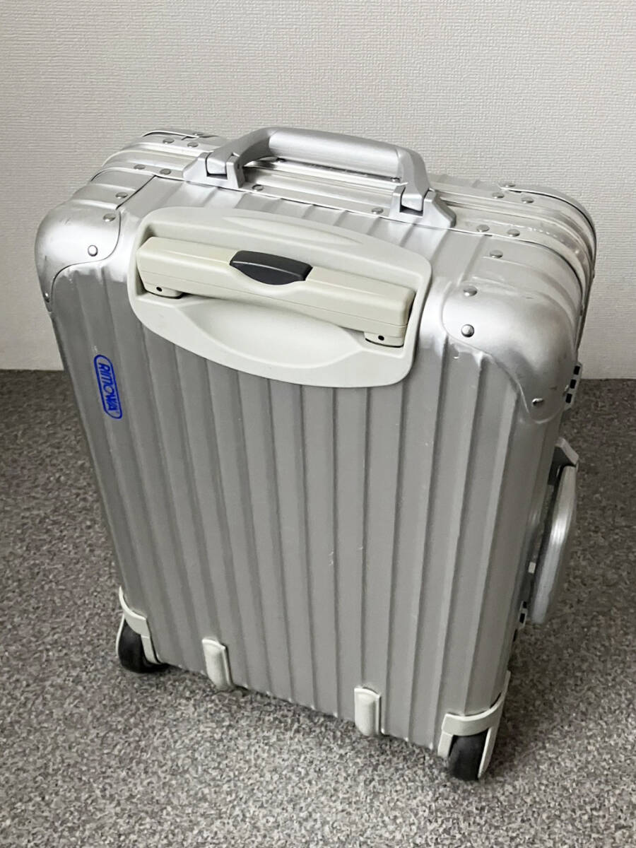 RIMOWA TOPAS リモワ トパーズ 32L 2輪 スーツケース/original cabin trunk オリジナル トランク クラシックフライト classic キャビン_画像6