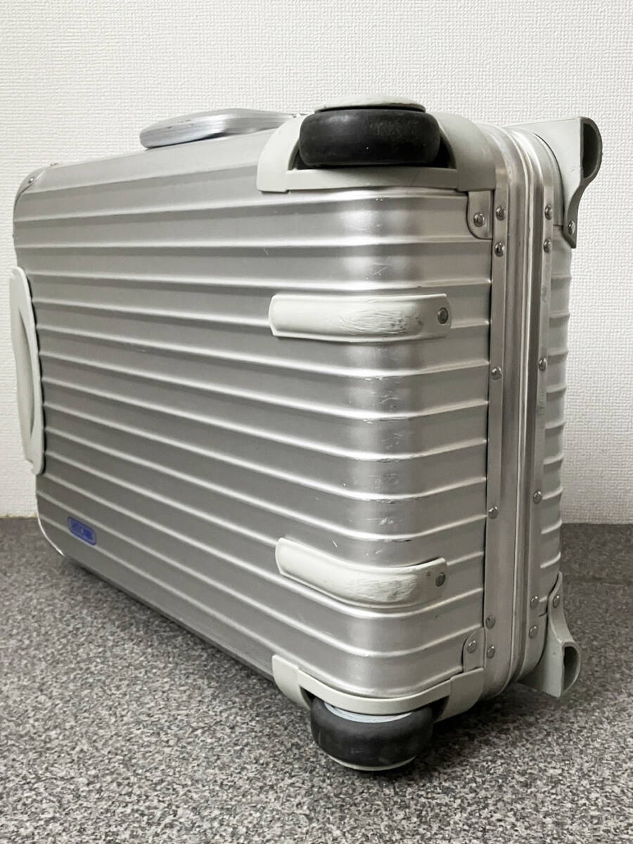 RIMOWA TOPAS リモワ トパーズ 32L 2輪 スーツケース/original cabin trunk オリジナル トランク クラシックフライト classic キャビン_画像7