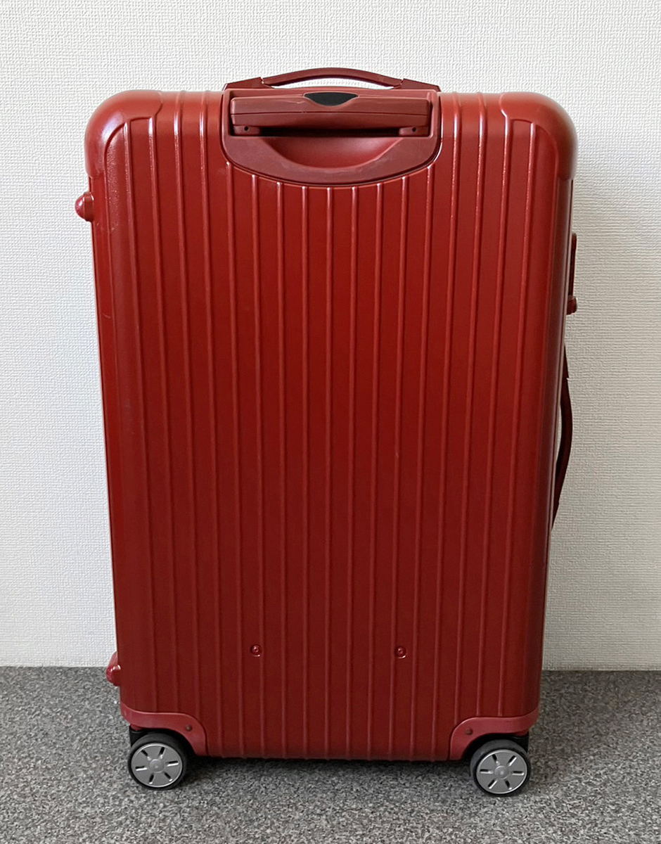 RIMOWA SALSA リモワ サルサ レッド 4輪 78L スーツケース/エッセンシャル essential オリジナル original キャビン air エアー ライトの画像2