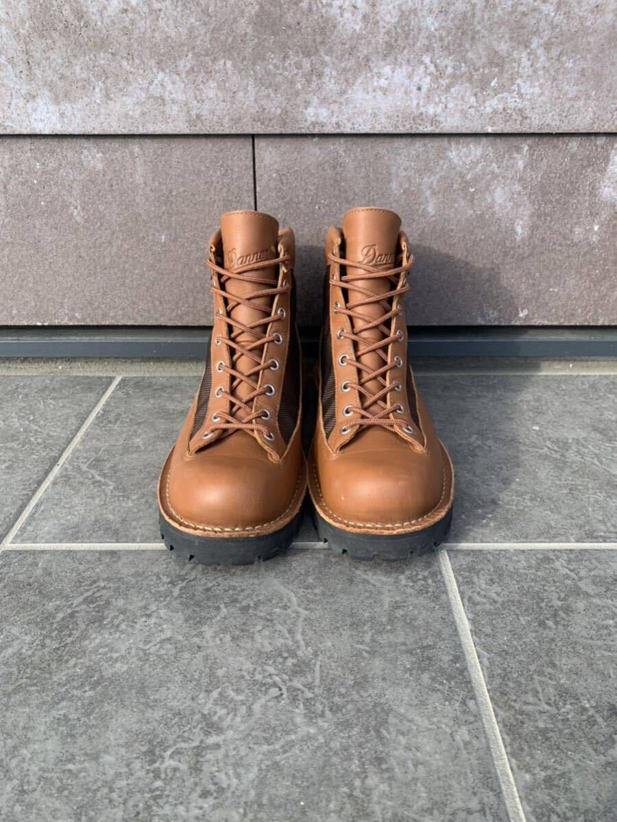 【美品】ダナー ダナーフィールド TAN/D.BROWN US8.5 26.5cm D121003 Danner ゴアテックス GORE-TEX アウトドア キャンプ dannerfield _画像1