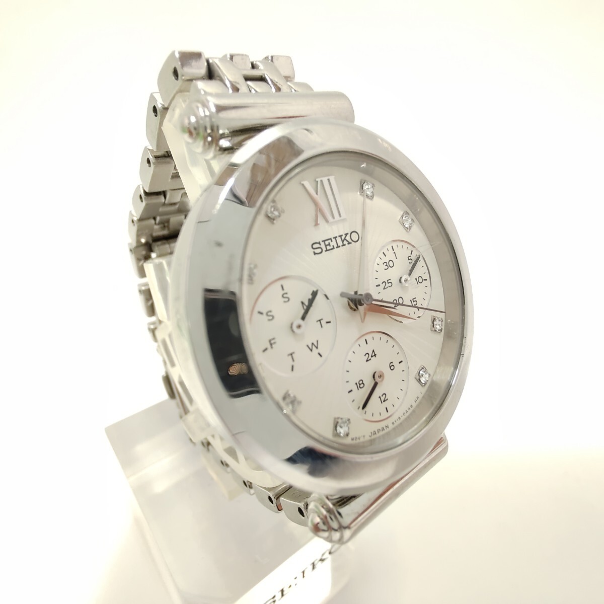 SEIKO セイコー 5Y19-0AA0 CHRONOGRAPH QUARTZ／稼働品／現状品☆１円～ _画像2