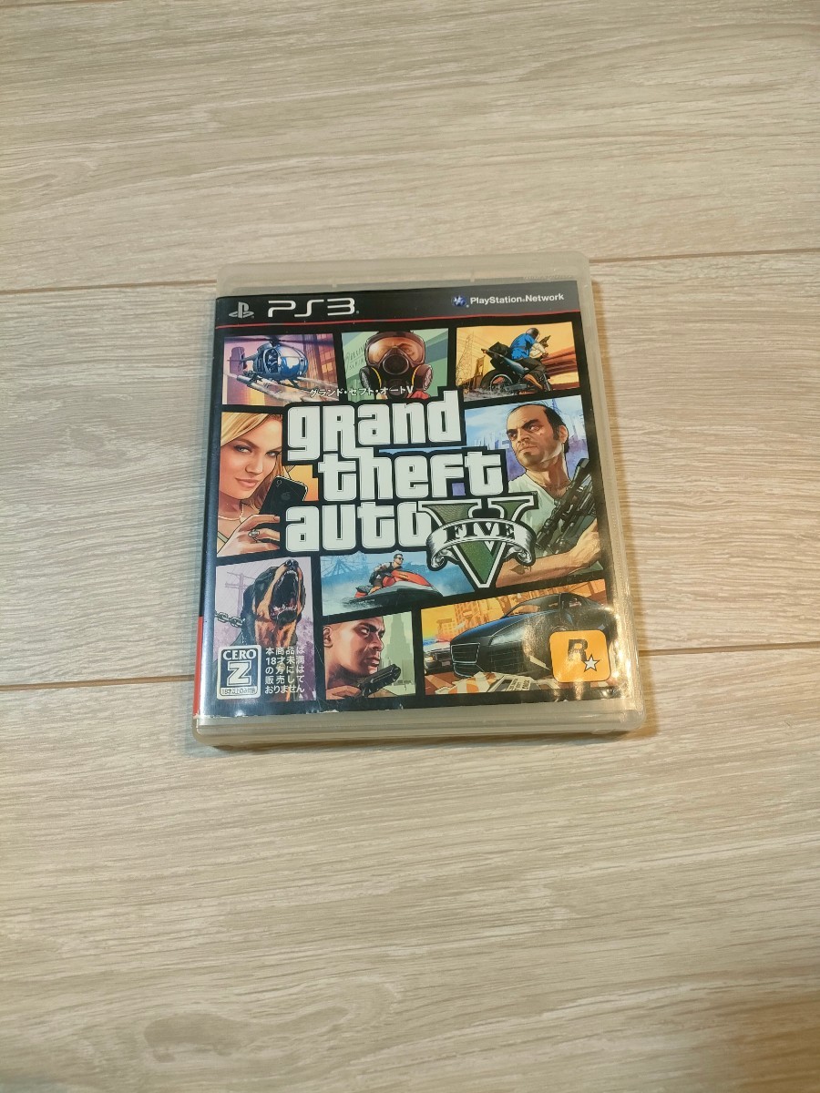 【PS3】 グランド・セフト・オートV （Grand Theft Auto V） [通常版］ GTA5 中古