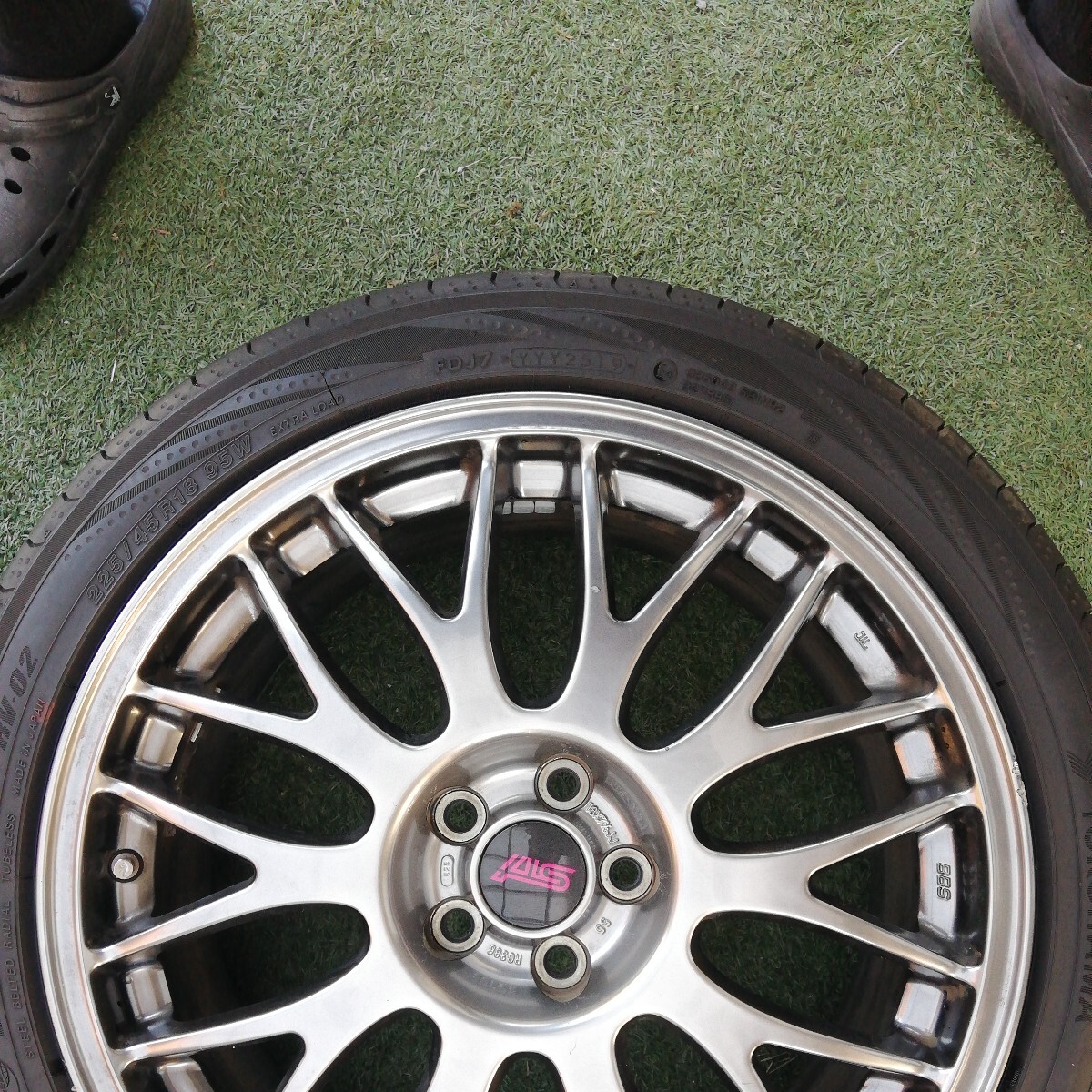 BBS　RG386 7.5j+55 18インチ 4本セット_画像2