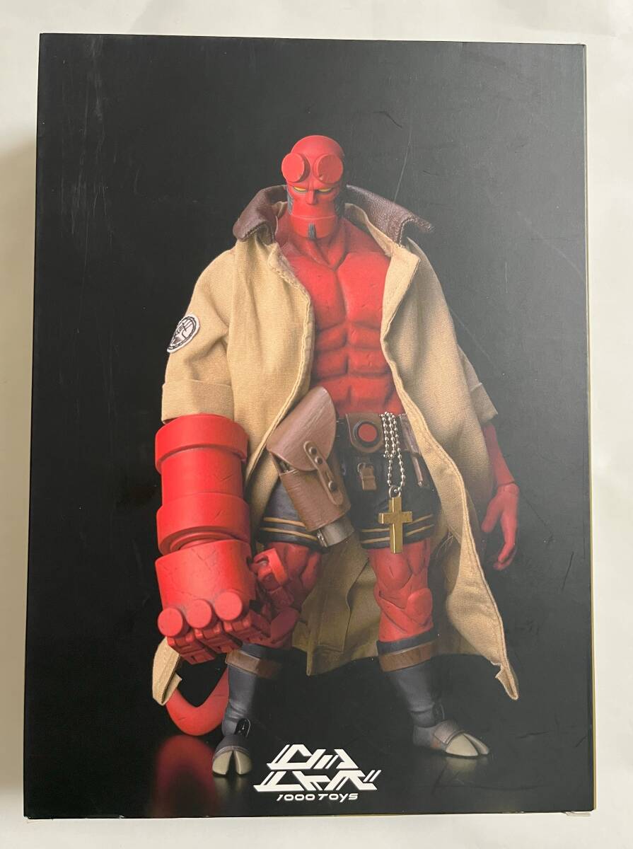 * нераспечатанный товар * 1000toys 1/12 HELLBOY ад Boy тысяч цена . Mike * Mini .-la