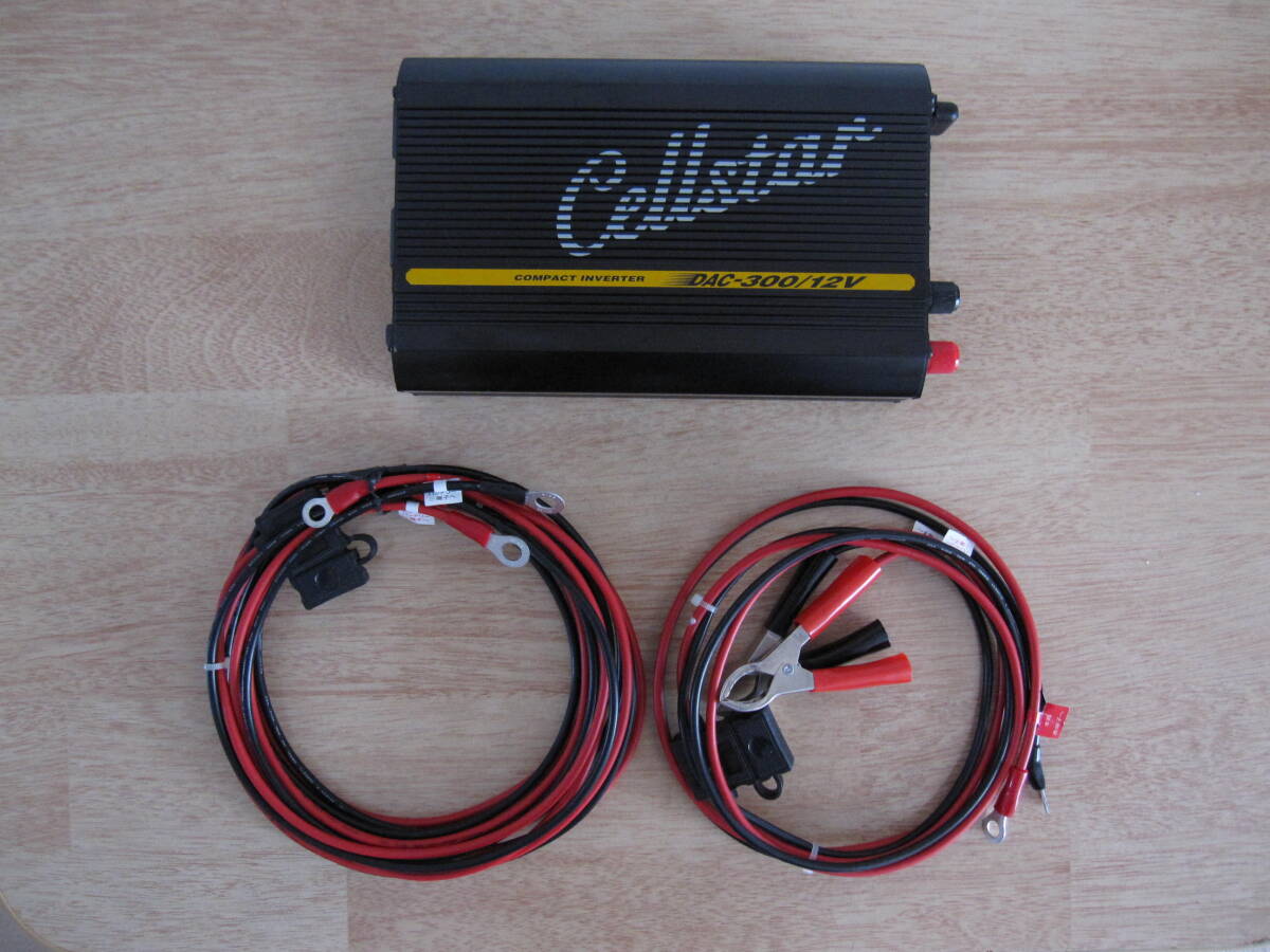 USED * Cellstar Cellstar compact инвертер DAC-300/12V * подтверждение рабочего состояния 
