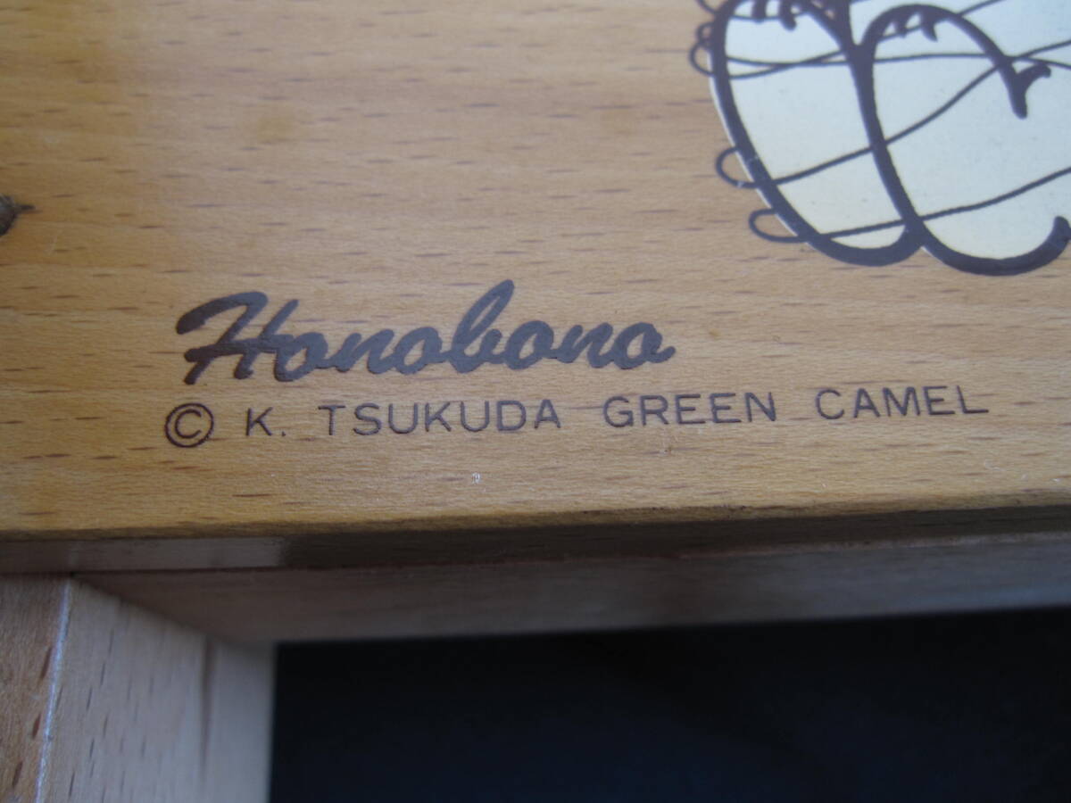  Showa Retro * wooden handcart .. .. *.... baby K.TSUKUDA GREEN CAMEL