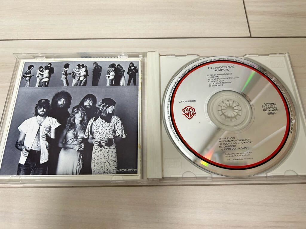 フリートウッドマック FLEETWOOD MAC 噂 帯付 CD アルバム 洋楽 ポップス ロック バンド ギター ベース ドリームスの画像3