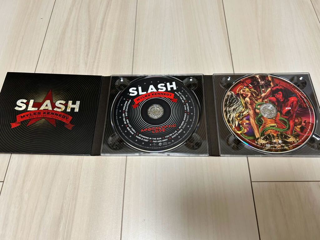 スラッシュ　SLASH アポかリプティックラブ　デラックスエディション　CD DVD 2枚組　ロック　ハードロック　メタル ガンズアンドローゼス_画像2