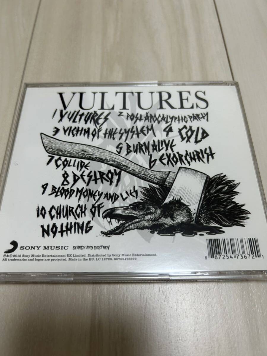 Axewound Vultures CD зарубежная запись западная музыка блокировка хард рок metal хлеб four мой Valentine BFMV