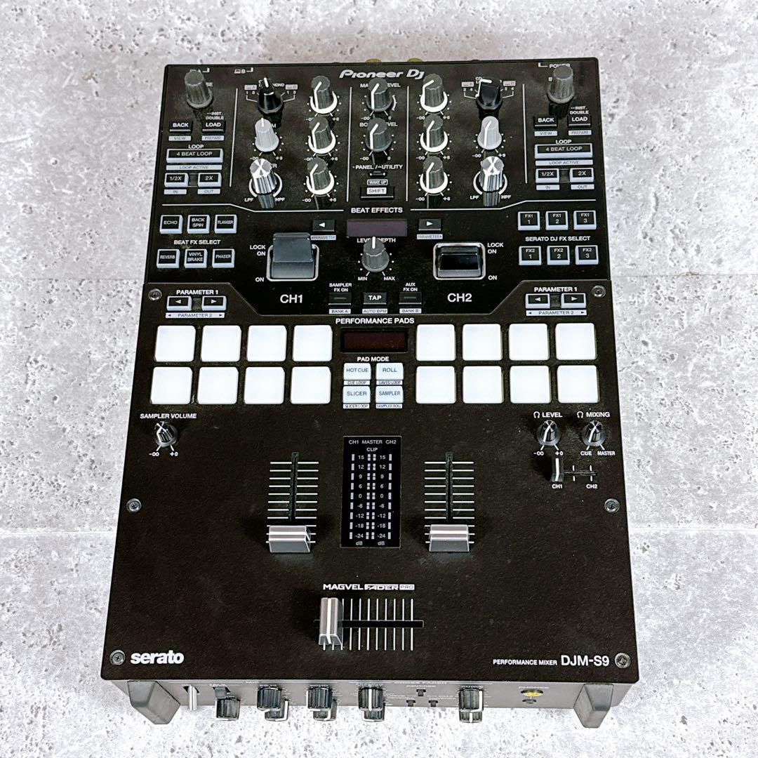 美品 Pioneer DJミキサー DJM-S9 パイオニア スクラッチスタイル Serato DJ Pro/rekordbox対応 2ch