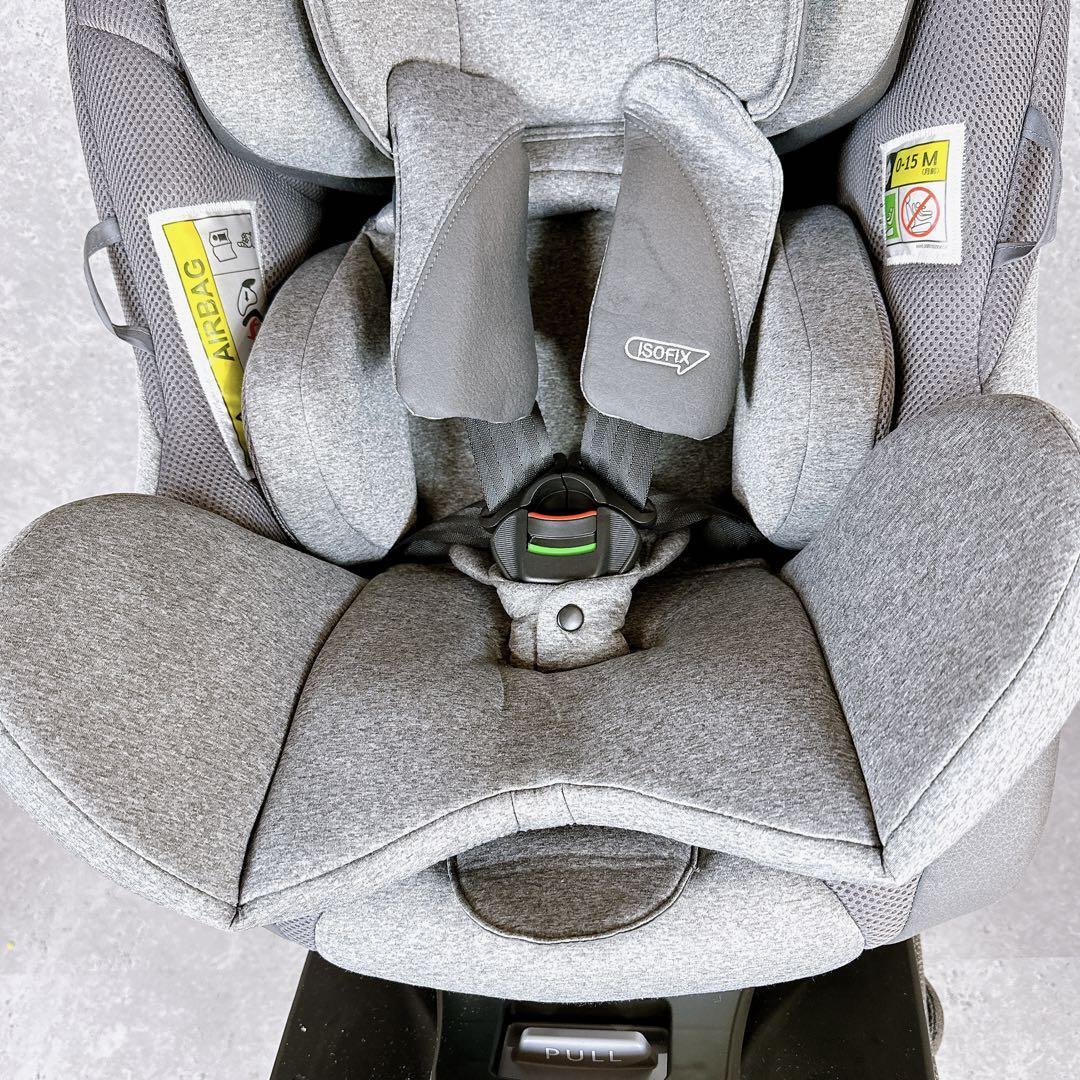  beautiful goods Aprica child seat 2138919kru lilac plus R129 newborn baby ~ Aprica CURURILA PLUS baby Zara s limitated model gray 