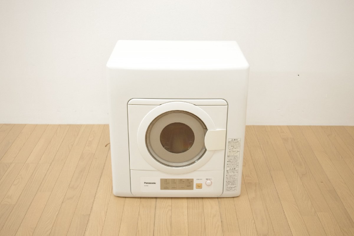 Panasonic Panasonic electric dryer 2018 year made NH-D603 dry capacity 6.0kg left opening used cleaning being completed operation verification settled bacteria elimination dry store . beauty 100V