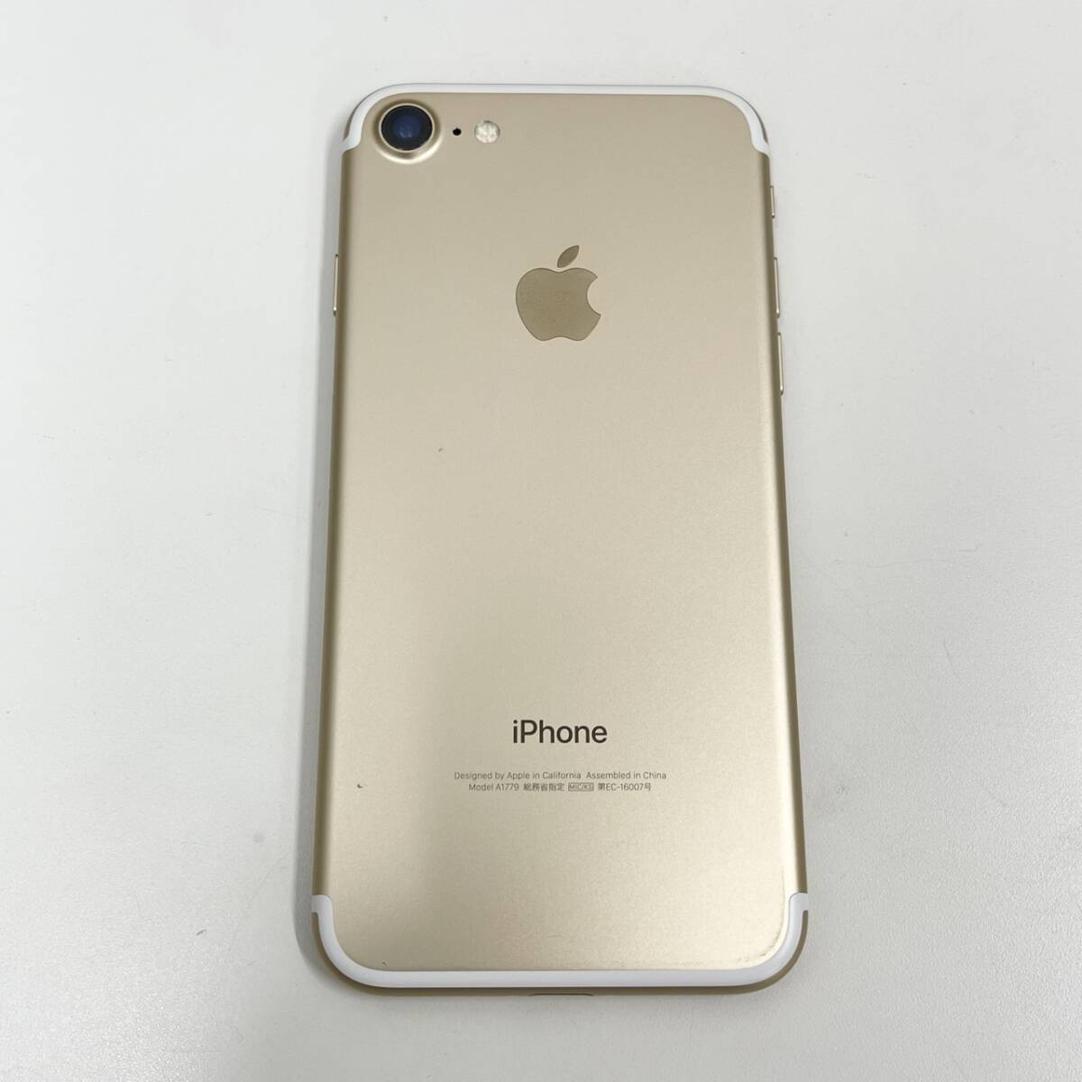 6205 iPhone 7ゴールド 128GB au Apple 美品 SIMフリー 最大容量99% 本体のみの画像9