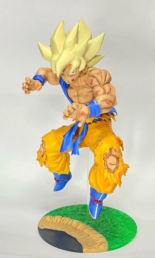 リペイント 改修 悟空 フィギュア FES!! 孫悟空 フルリペイント ドラゴンボール DRAGONBALL ジオラマ台座_画像3