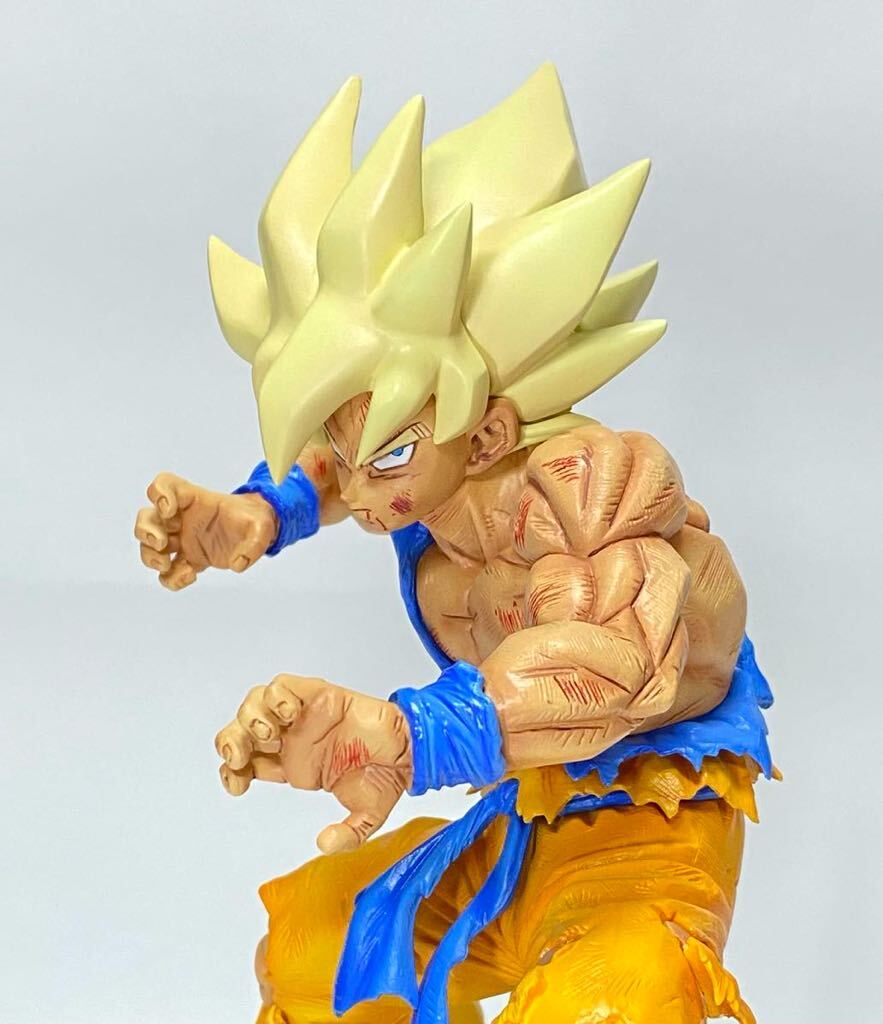 リペイント 改修 悟空 フィギュア FES!! 孫悟空 フルリペイント ドラゴンボール DRAGONBALL ジオラマ台座_画像1