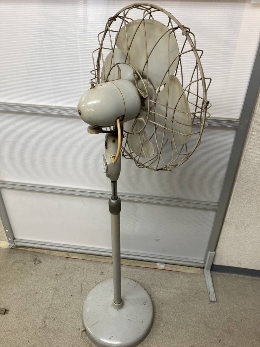 ※直接引き取り限定 東大阪市※ TOSHIBA 東芝 レトロ 扇風機 FAN-DIA アンティーク 大型扇風機 4803180091の画像8