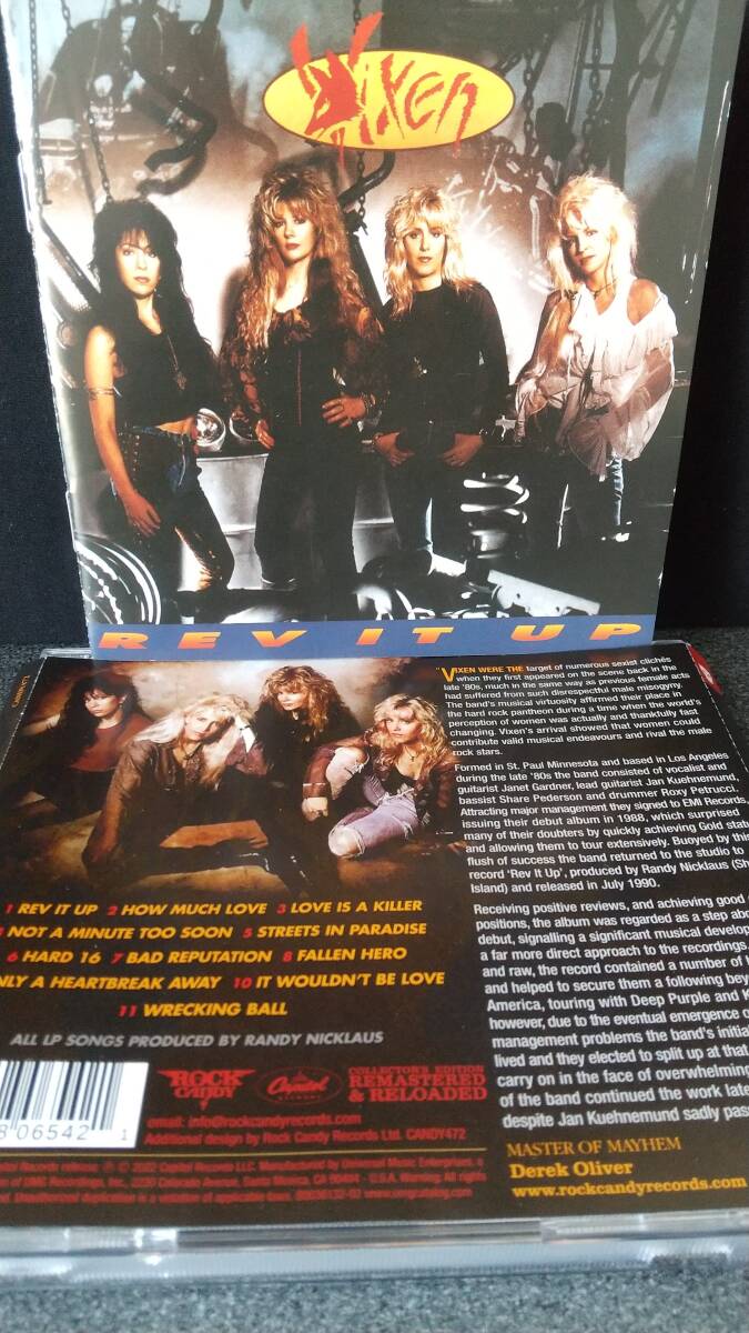 VIXEN / 再発CD2 中古 メロハー ヴィクセン リチャード マークス JEFF PARIS HEART BON JOVI MOTLEY CRUE STEVE VAI RICHIE KOTZEN_画像1