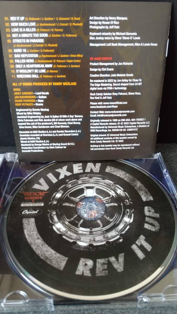 VIXEN / 再発CD2 中古 メロハー ヴィクセン リチャード マークス JEFF PARIS HEART BON JOVI MOTLEY CRUE STEVE VAI RICHIE KOTZEN_画像3