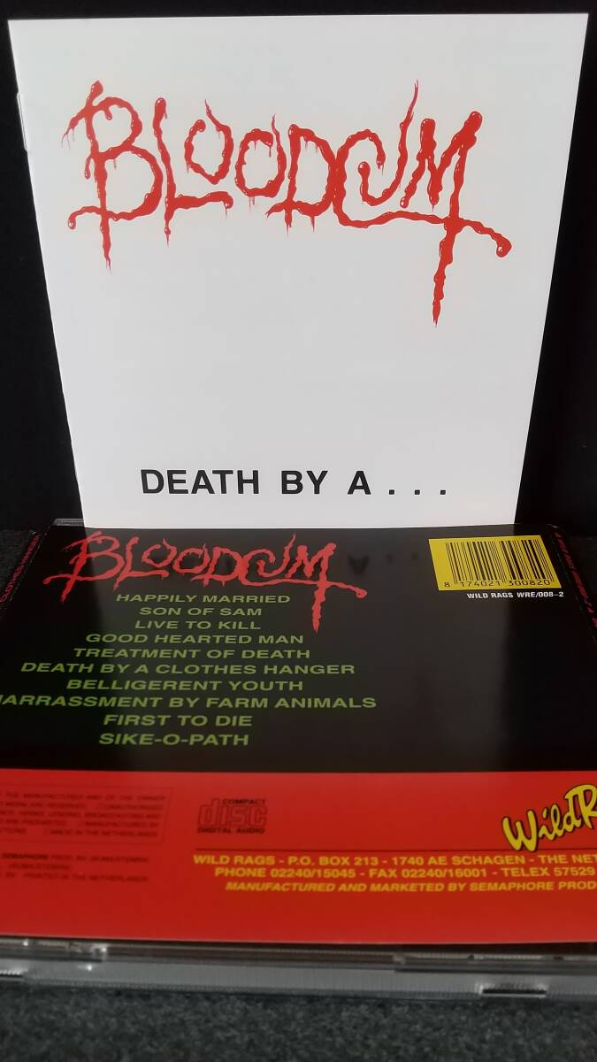 BLOODCUM / レアCD 中古 スラッシュメタル SLAYER NUCLEAR ASSAULT D.R.I. ANTHRAX DEATH BLASPHEMY BLOOD FEAST MORBID SAINT の画像1