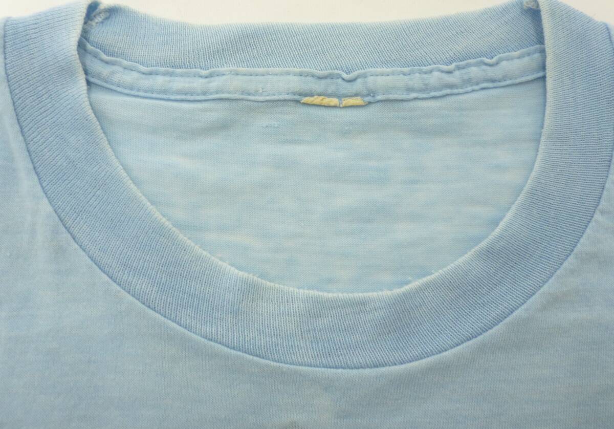 adidas　半袖　Tシャツ　オリジナル　ブルー　夏　メンズ　Y-261あ_画像8